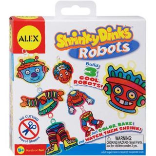 ALEX Toys   Shrinky Dinks Kit, Robots Jewelry