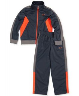 Nike Little Boys 2 Piece Warm Up Jacket & Pants Set