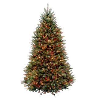 6.5 ft. Dunhill Fir Artificial Christmas Tree with 650 Multi Color Lights DUH3 65RLO