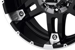 XD Series XD79728568318   6 x 5.5" Bolt Pattern Two Tone 20" x 8.5" 797 Spy Gloss Black Machined Wheels   Alloy Wheels & Rims