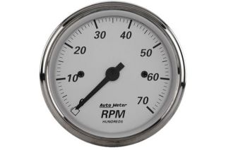 AutoMeter 1995   Range 0   7,000 RPM 3 1/8"   In Dash Mount Tachometer   Gauges