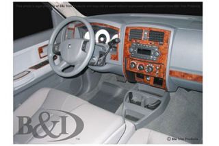 2005, 2006, 2007 Dodge Dakota Wood Dash Kits   B&I WD571A DCF   B&I Dash Kits