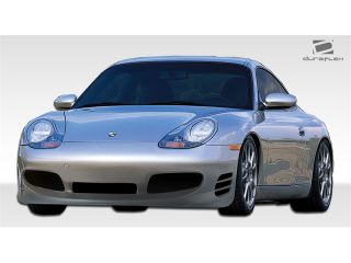 Duraflex FRP  Porsche 996  Boxster (986)  Turbo Look Front Bumper Cover (non turbo model)   1 Piece > 1999 2001 
