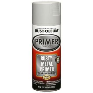 Rust Oleum Automotive 12 oz. Light Gray Rusty Metal Primer Spray (Case of 6) 249331