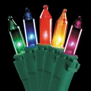 National Tree Company 50 Light Ready Lit Multi color Bulb String Light Set LS 880 50