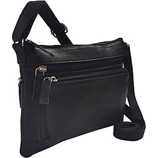 R & R Collections Front Zip Pocket Crossbody Bag