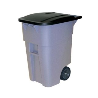 Rubbermaid Brute 50 Gallon Rollout Trash Can (9W27 28)   Outdoor Trash Cans, Lids & Carts