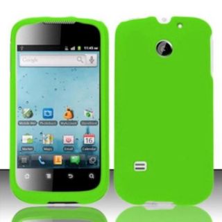Insten Neon Green Rubberized Hard Case Cover For Huawei Ascend 2 M865