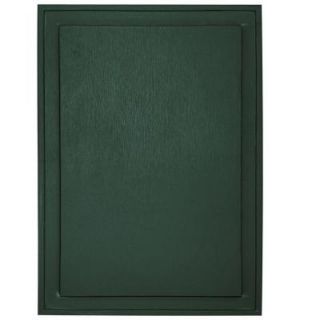 Builders Edge 10 in. x 14 in. #028 Forest Green Super Jumbo Mounting Block 130120009028