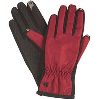 Isotoner Womens SmarTouch Gloves (Red) 83164 R1SZ