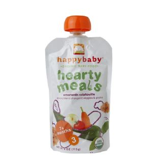 Happy Baby Organic Baby Food  Stage 3 / Meals, 7+ Months Amaranth Ratatouille