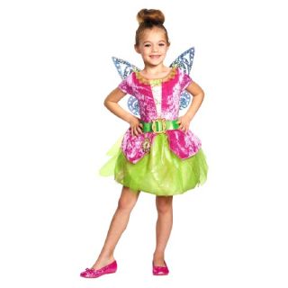 Disguise Costumes Girls Tinker Bell and The Pirate Fairy Pirate Tink Kids Costume 4 6 Green/Pink