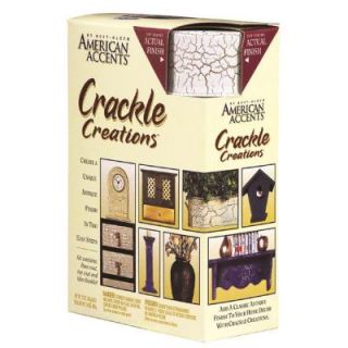 Rust Oleum American Accents Venetian White Crackle Creations Kit (3 Pack) 7970802