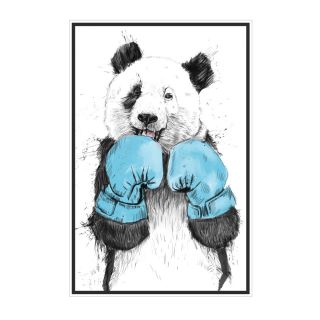 The Winner Boxing Panda Bear Wall Decal by My Wonderful Walls