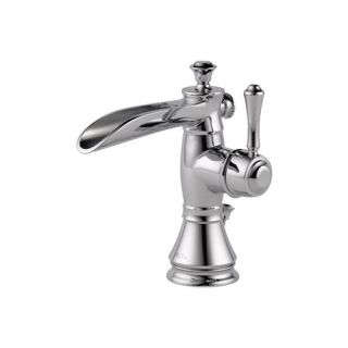 Delta 598LF MPU Cassidy Single Handle Single Hole Bathroom Faucet with Channel Spout in Chrome