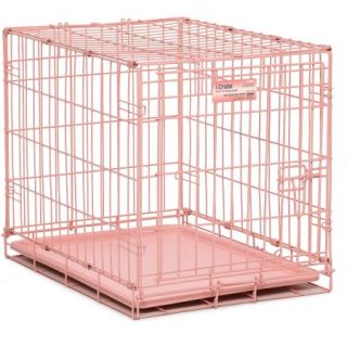 Midwest 24" Pink Single Door iCrate Dog Crate