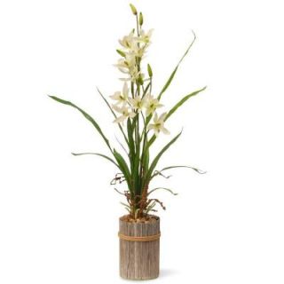 National Tree Company 30 in. Garden Accents Potted Flower GAPF30 30C