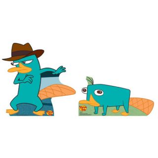 Cartoons Agent P. Perry Cardboard Stand Up