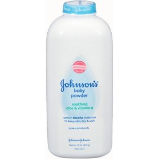 Johnson's Baby Powder with Aloe Vera & Vitamin E, 22 Oz