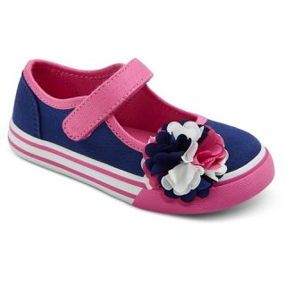 Toddler Girls Jeri Canvas Mary Jane Shoes   Navy