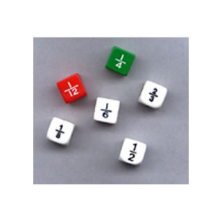 Fraction Dice Numbers