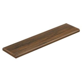 Cap A Tread Espresso Pecan 47 in. Length x 12 1/8 in. Deep x 1 11/16 in. Height Laminate Left Return to Cover Stairs 1 in. Thick 016271605