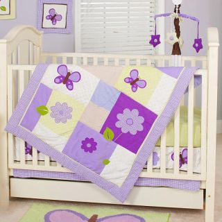Pam Grace Creations 10 Piece Crib Bedding Set   Lavender Butterfly    Pam Grace Creations