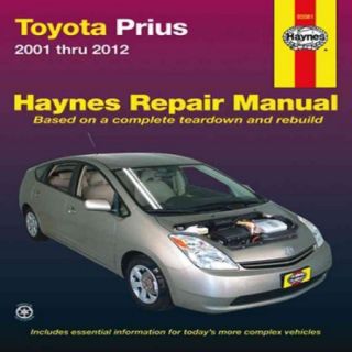 Haynes Toyota Prius 2001 Thru 2012 Automotive Repair Manual
