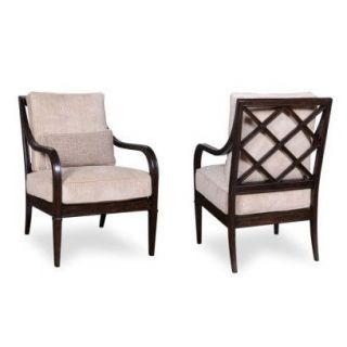 A.R.T. Furniture 502514 5015AA Blair Fawn X Back Accent Chair