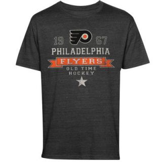 Old Time Hockey Philadelphia Flyers Youth Igloo Fashion T Shirt   Charcoal