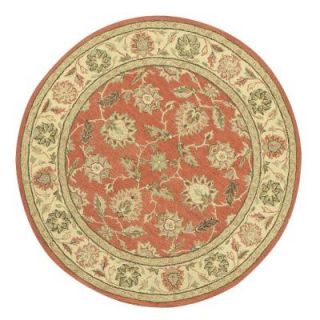 Home Decorators Collection Old London Terra and Ivory 8 ft. Round Area Rug 4561660420