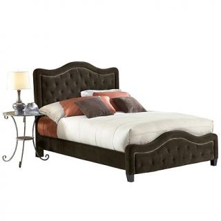 Hillsdale Furniture Trieste Fabric Bed   King   Chocolate   6662230