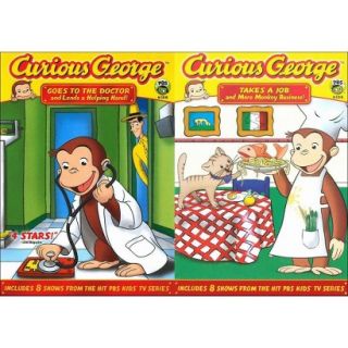 Curious George Goes to Doctor/Takes a Job (2 Discs)