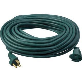 Coleman Cable 40' Green Outdoor Extension Cord