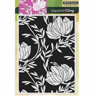 Penny Black Cling Rubber Stamp, 5" x 7 1/2"