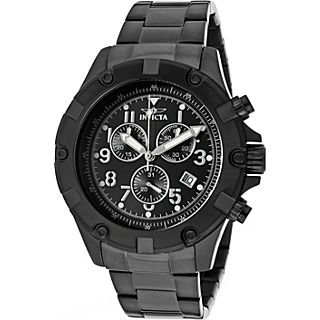Invicta Watches Mens Specialty Chronograph Ion Plated Stainless Steel Watch