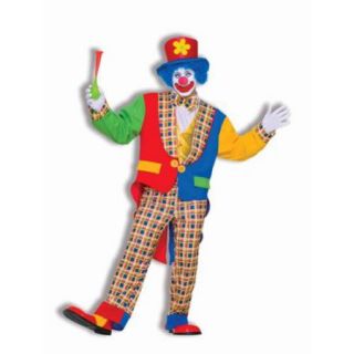 Men's Clown on the Town Costume   Size Up to 42"