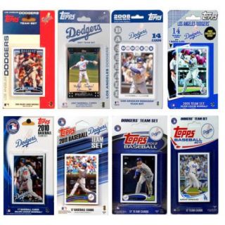 C & I Collectibles MLB Different Licensed Trading Card Team Sets