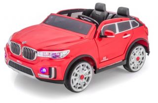 SPORTrax BMW X7 Style Battery Powered Riding Toy with  Player   Battery Powered Riding Toys