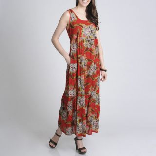 La Cera Womens Printed Casual Floral Dress   15324831  