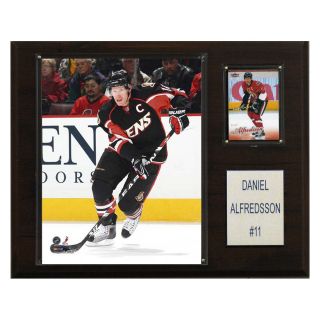 NHL 12 x 15 in. Daniel Alfredsson Ottawa Senators Player Plaque   Wall