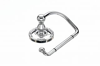 Top Knobs ED4PCE Polished Chrome Toilet Paper Holder