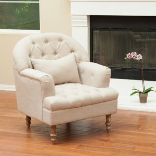 Best Selling Home Decor Furniture Bryce Tufted Chair   Sand   Accent