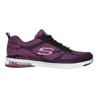 Womens Skechers Skech Air Infinity Training Shoe Black/Hot Pink
