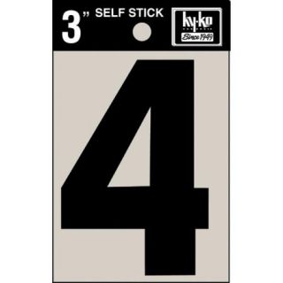Hy Ko Self Stick Letter Number (Set of 10)