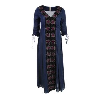 Free People Womens Embroidered Boho Casual Dress   19800428