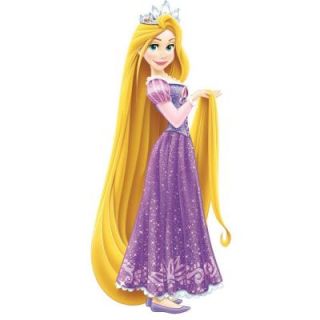 RoomMates 5 in. x 19 in. Disney   Princess Rapunzel Peel and Stick Giant Wall Decal RMK2552GM