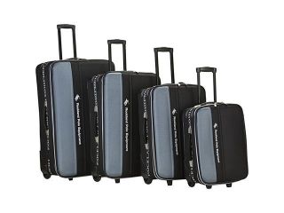 Rockland Luggage Voyager Polo Equipment 4 Piece Luggage Set