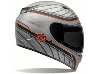 Bell Vortex RSD Dyna Full Face Helmet  Silver/Black LG