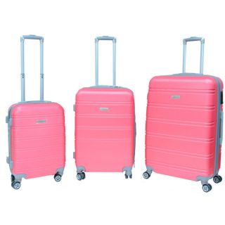 Mick Micheyl 3 piece Expandable Spinner Luggage Set   17391648
